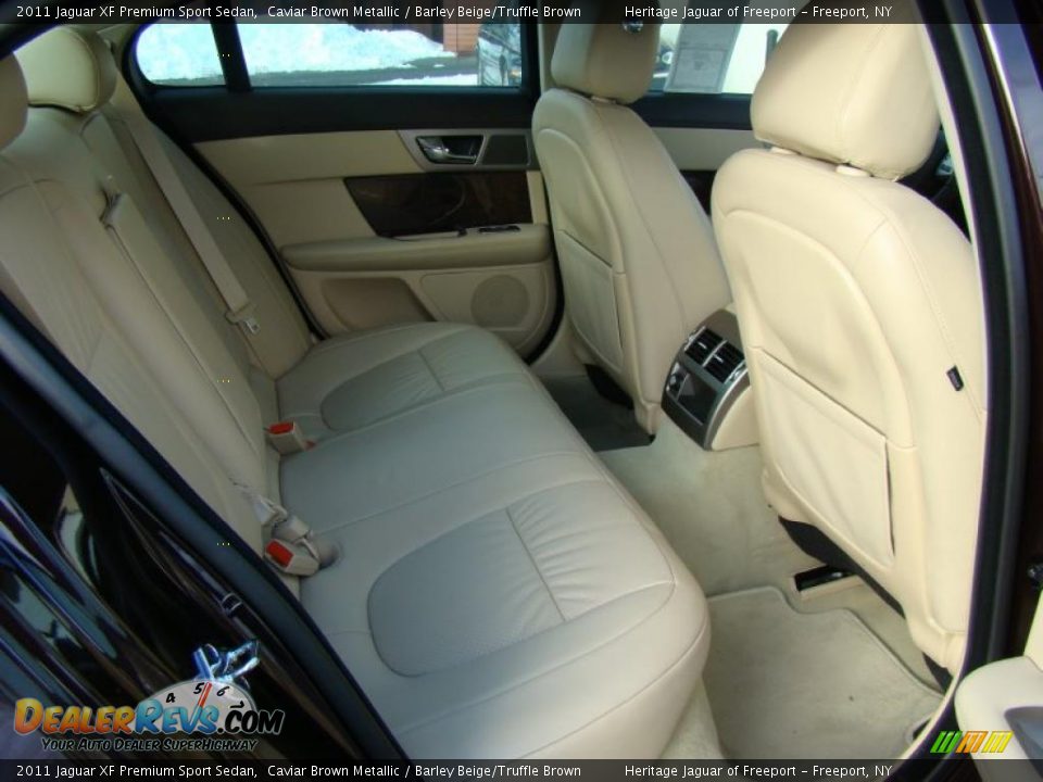 Barley Beige/Truffle Brown Interior - 2011 Jaguar XF Premium Sport Sedan Photo #19