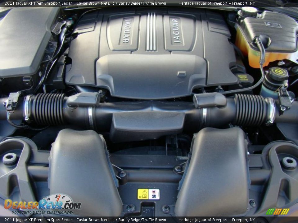 2011 Jaguar XF Premium Sport Sedan 5.0 Liter GDI DOHC 32-Valve VVT V8 Engine Photo #23