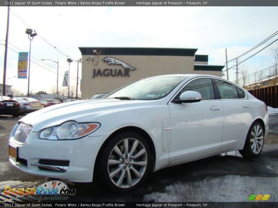 Front 3/4 View of 2011 Jaguar XF Sport Sedan Photo #1