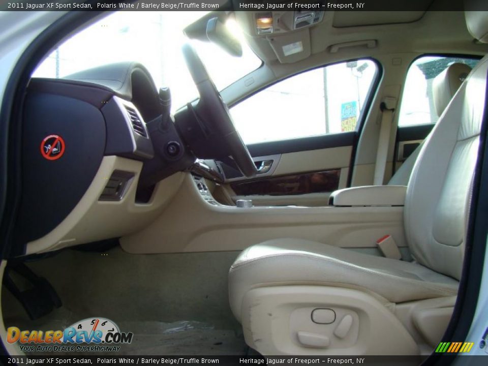 Barley Beige/Truffle Brown Interior - 2011 Jaguar XF Sport Sedan Photo #11