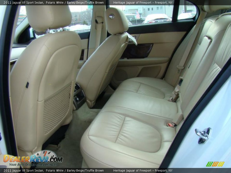 Barley Beige/Truffle Brown Interior - 2011 Jaguar XF Sport Sedan Photo #17