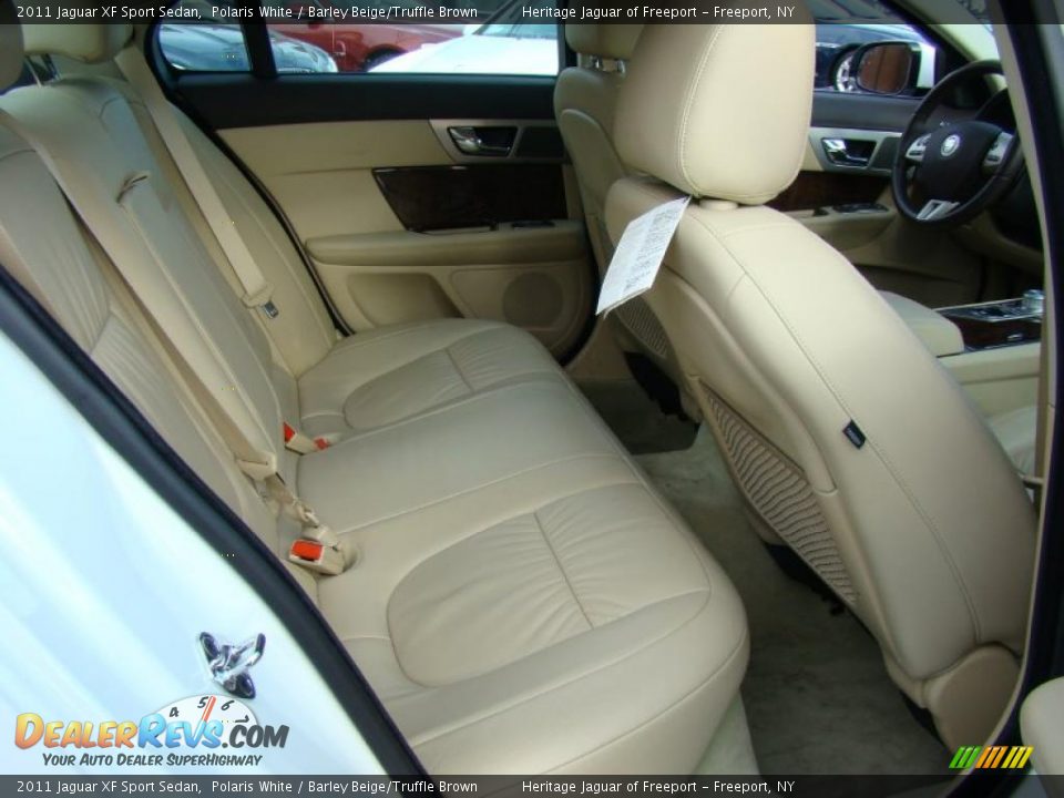 Barley Beige/Truffle Brown Interior - 2011 Jaguar XF Sport Sedan Photo #19