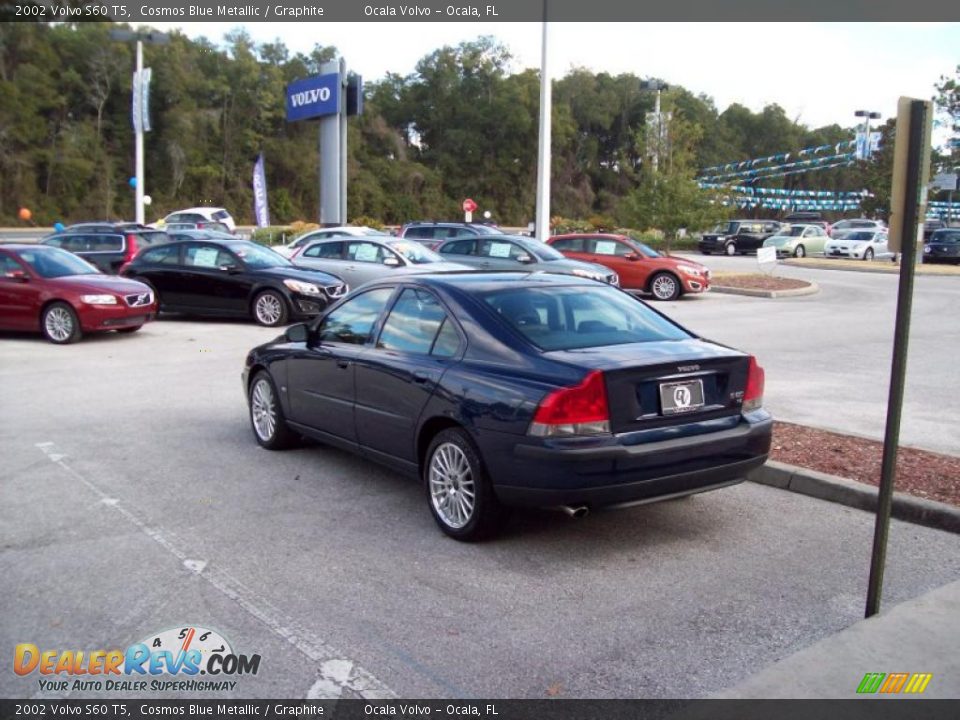 2002 Volvo S60 T5 Cosmos Blue Metallic / Graphite Photo #7