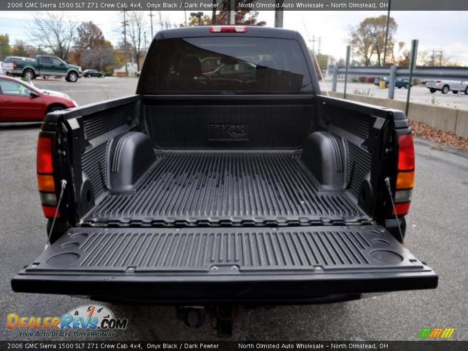 2006 GMC Sierra 1500 SLT Z71 Crew Cab 4x4 Onyx Black / Dark Pewter Photo #5