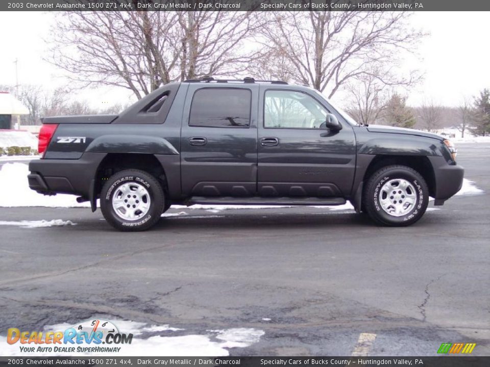 2003 Chevrolet Avalanche 1500 Z71 4x4 Dark Gray Metallic / Dark Charcoal Photo #3
