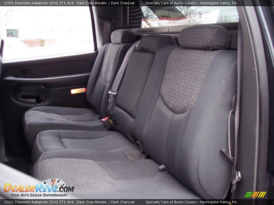 2003 Chevrolet Avalanche 1500 Z71 4x4 Dark Gray Metallic / Dark Charcoal Photo #33