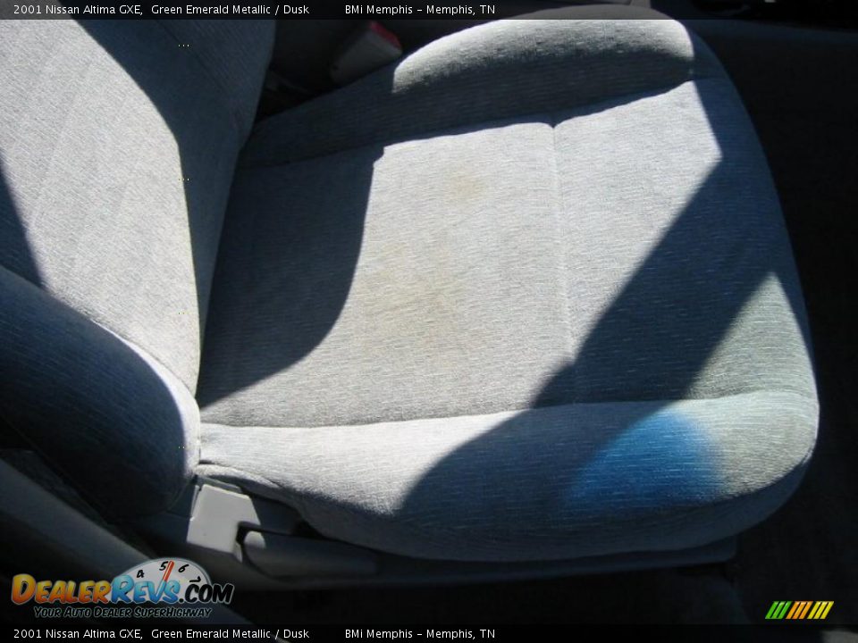 2001 Nissan Altima GXE Green Emerald Metallic / Dusk Photo #14