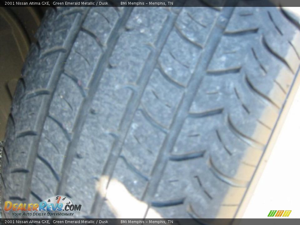 2001 Nissan Altima GXE Green Emerald Metallic / Dusk Photo #20