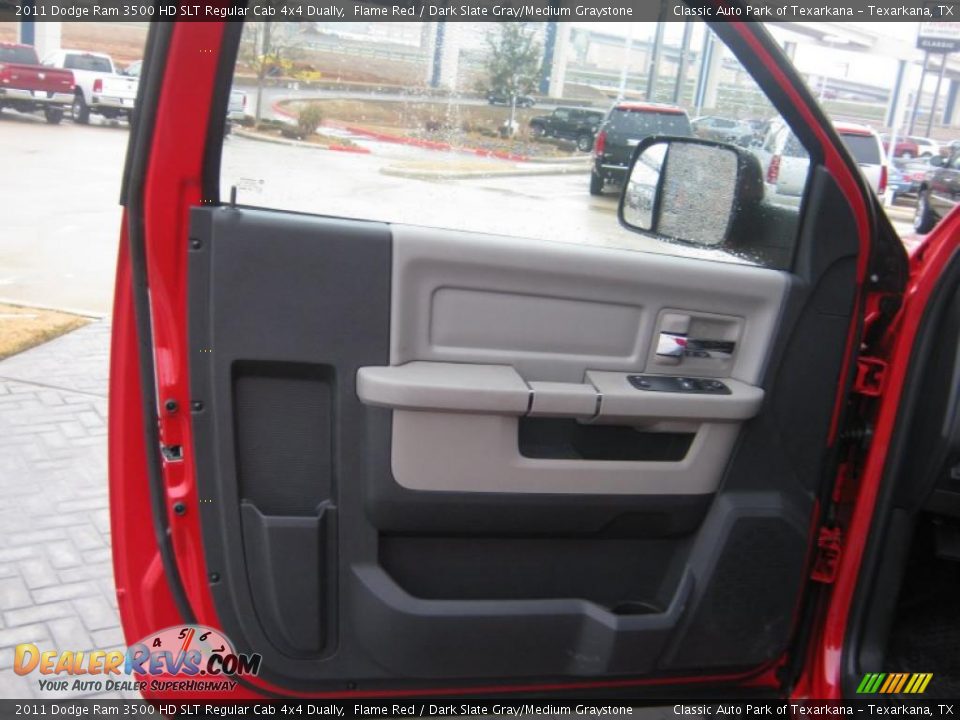 Door Panel of 2011 Dodge Ram 3500 HD SLT Regular Cab 4x4 Dually Photo #14