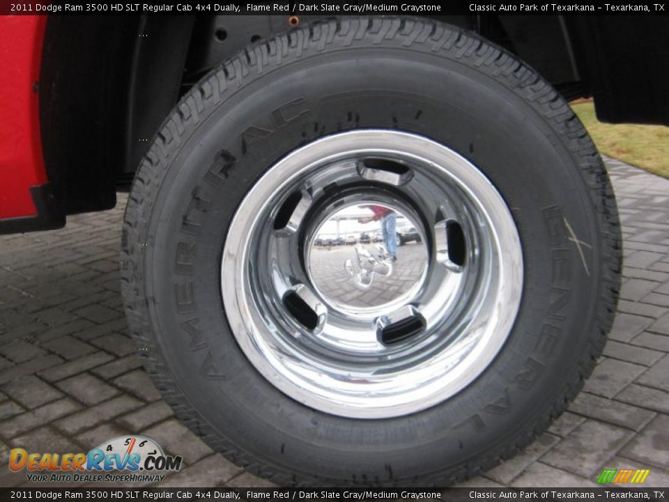 2011 Dodge Ram 3500 HD SLT Regular Cab 4x4 Dually Wheel Photo #17