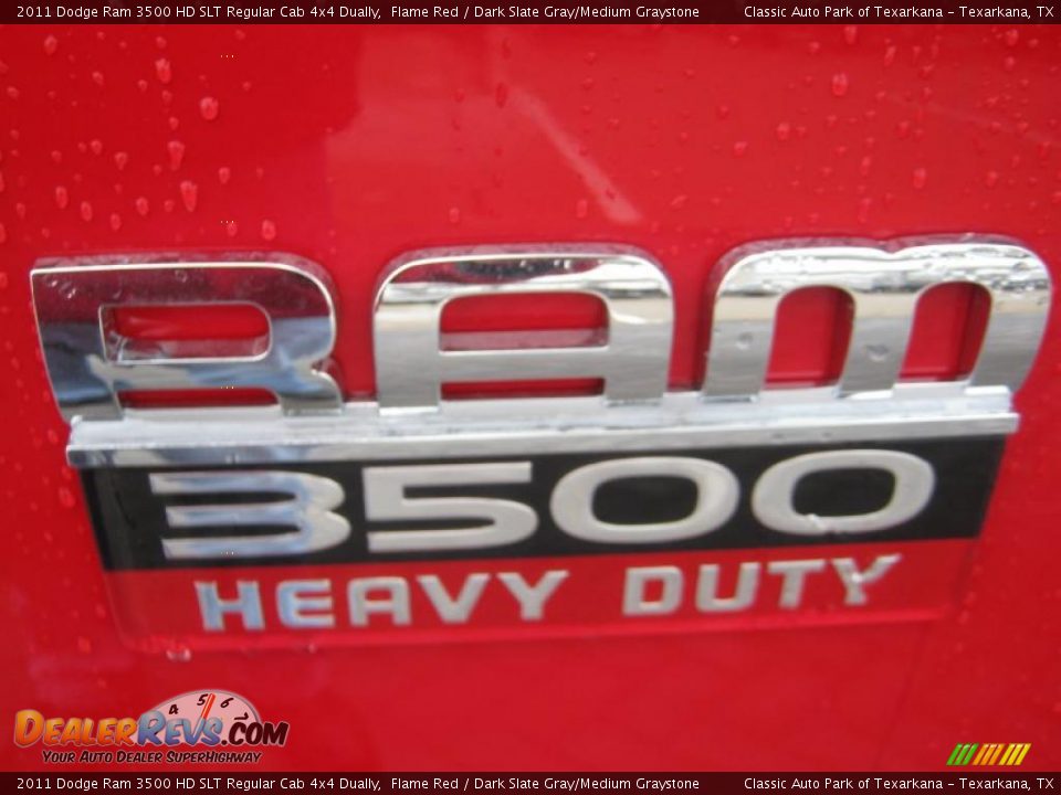 2011 Dodge Ram 3500 HD SLT Regular Cab 4x4 Dually Logo Photo #25