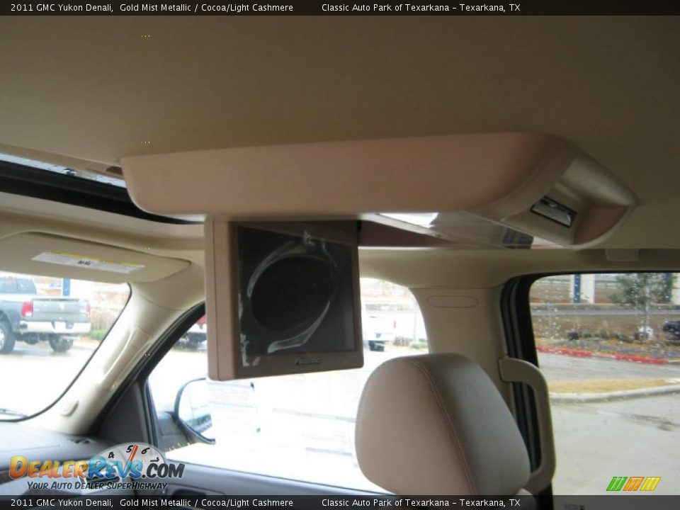 2011 GMC Yukon Denali Gold Mist Metallic / Cocoa/Light Cashmere Photo #14