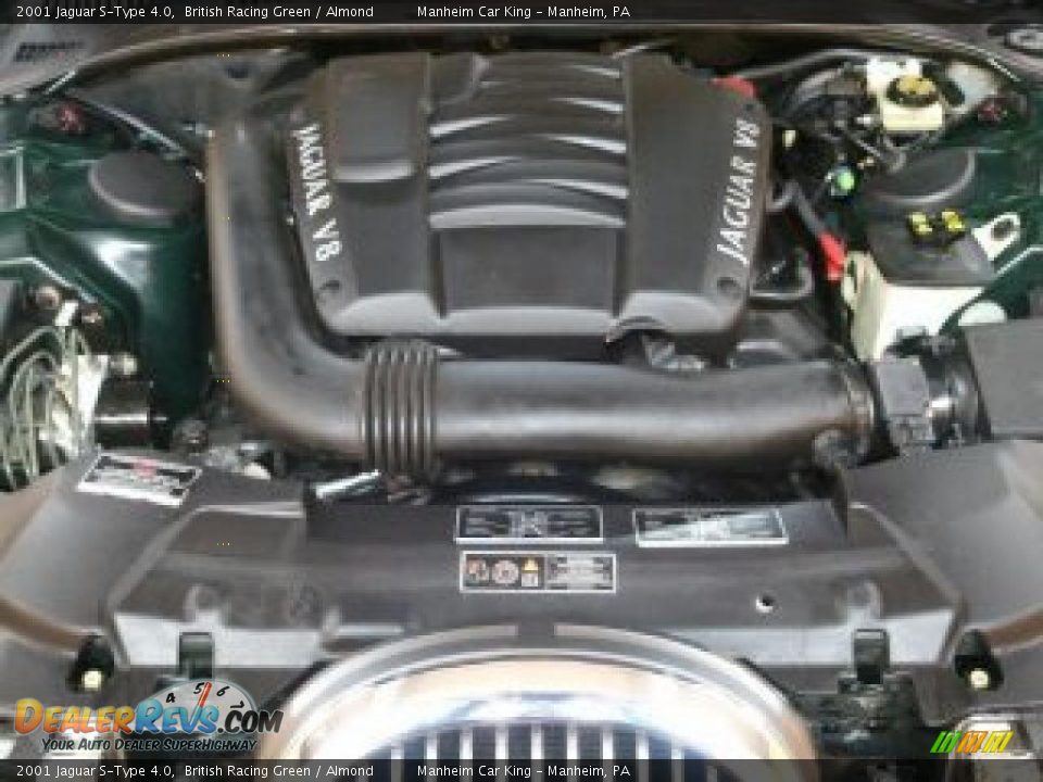 2001 Jaguar S-Type 4.0 4.0 Liter DOHC 32-Valve V8 Engine Photo #17