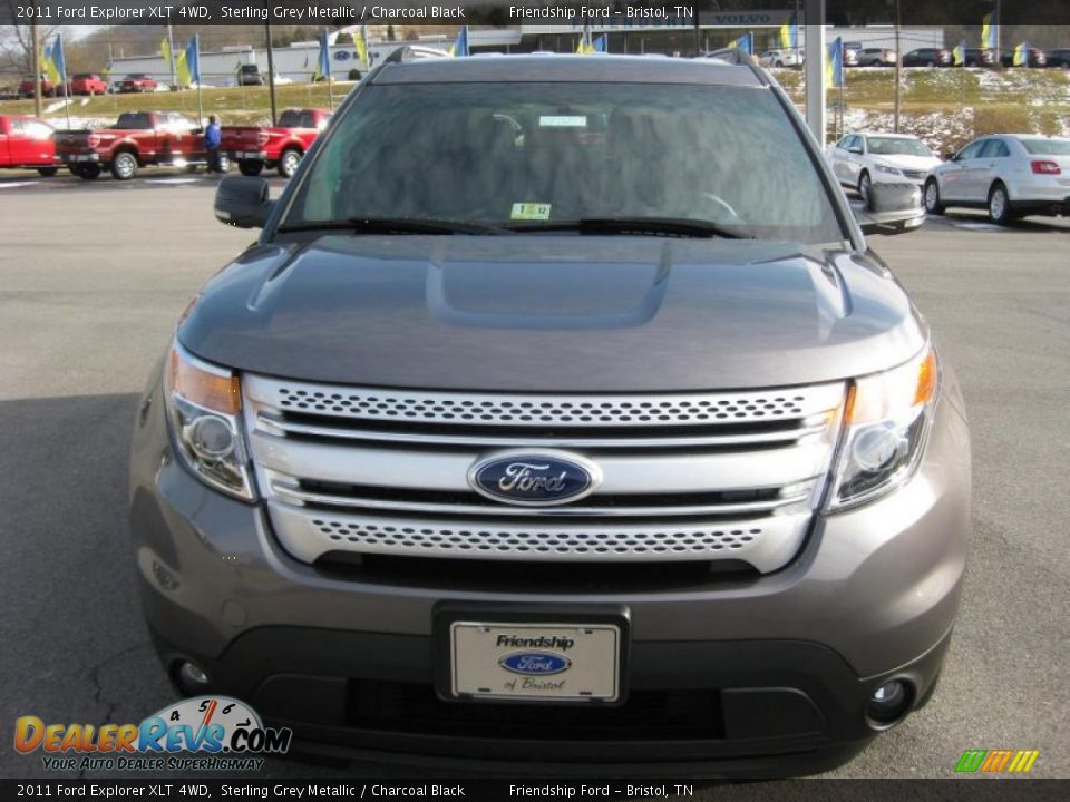 Sterling Grey Metallic 2011 Ford Explorer XLT 4WD Photo #3