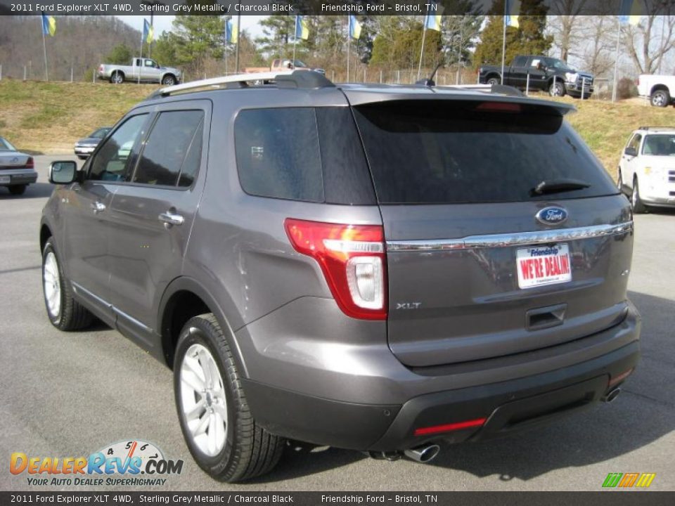 Sterling Grey Metallic 2011 Ford Explorer XLT 4WD Photo #8