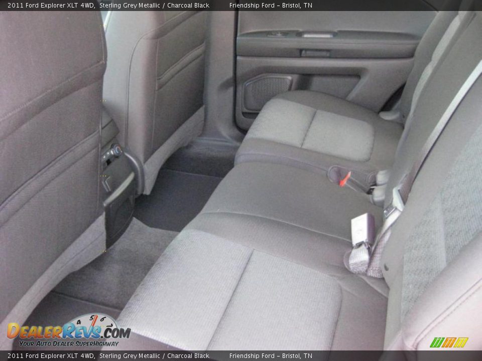 Charcoal Black Interior - 2011 Ford Explorer XLT 4WD Photo #15