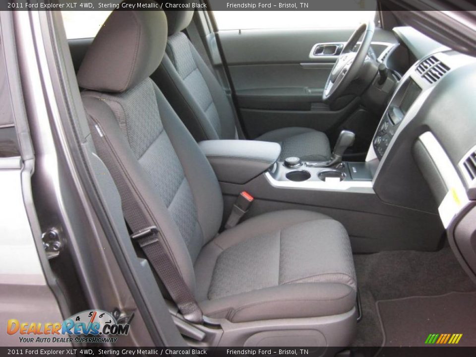 Charcoal Black Interior - 2011 Ford Explorer XLT 4WD Photo #22