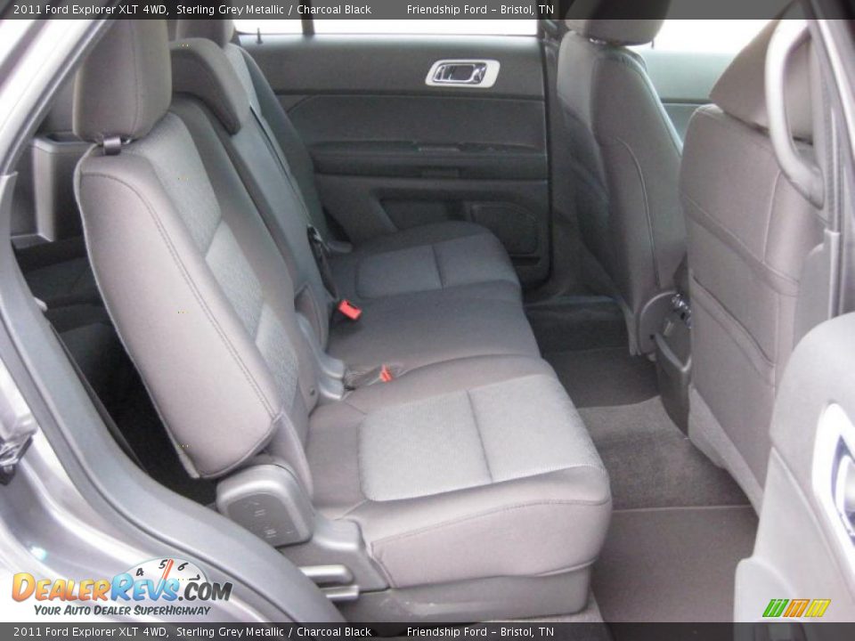 Charcoal Black Interior - 2011 Ford Explorer XLT 4WD Photo #25