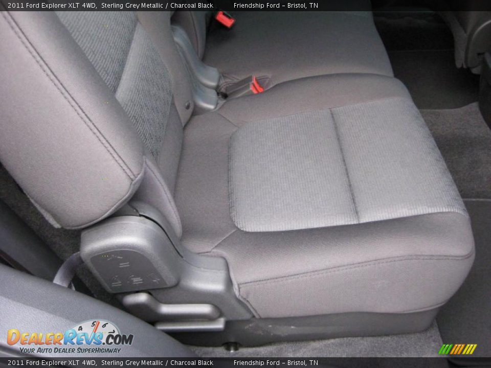 Charcoal Black Interior - 2011 Ford Explorer XLT 4WD Photo #26