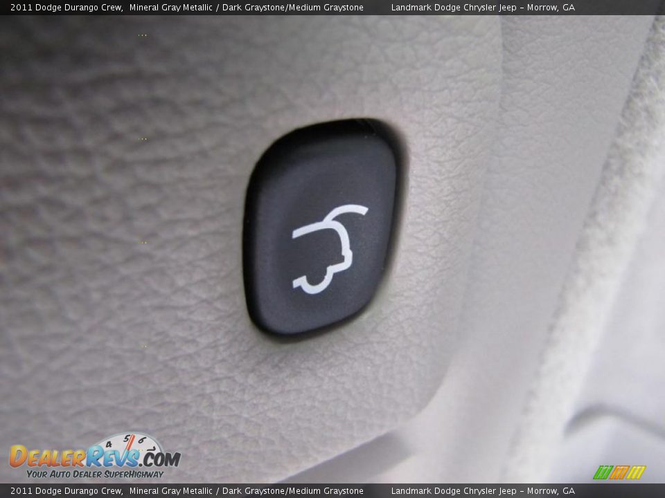 2011 Dodge Durango Crew Mineral Gray Metallic / Dark Graystone/Medium Graystone Photo #9