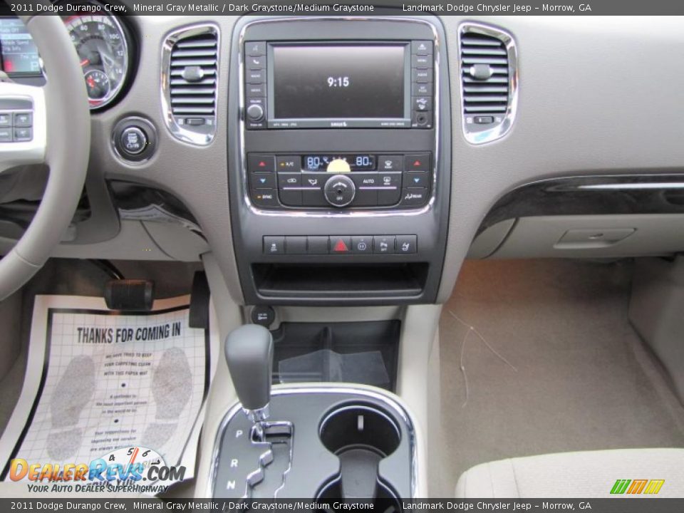 2011 Dodge Durango Crew Mineral Gray Metallic / Dark Graystone/Medium Graystone Photo #11