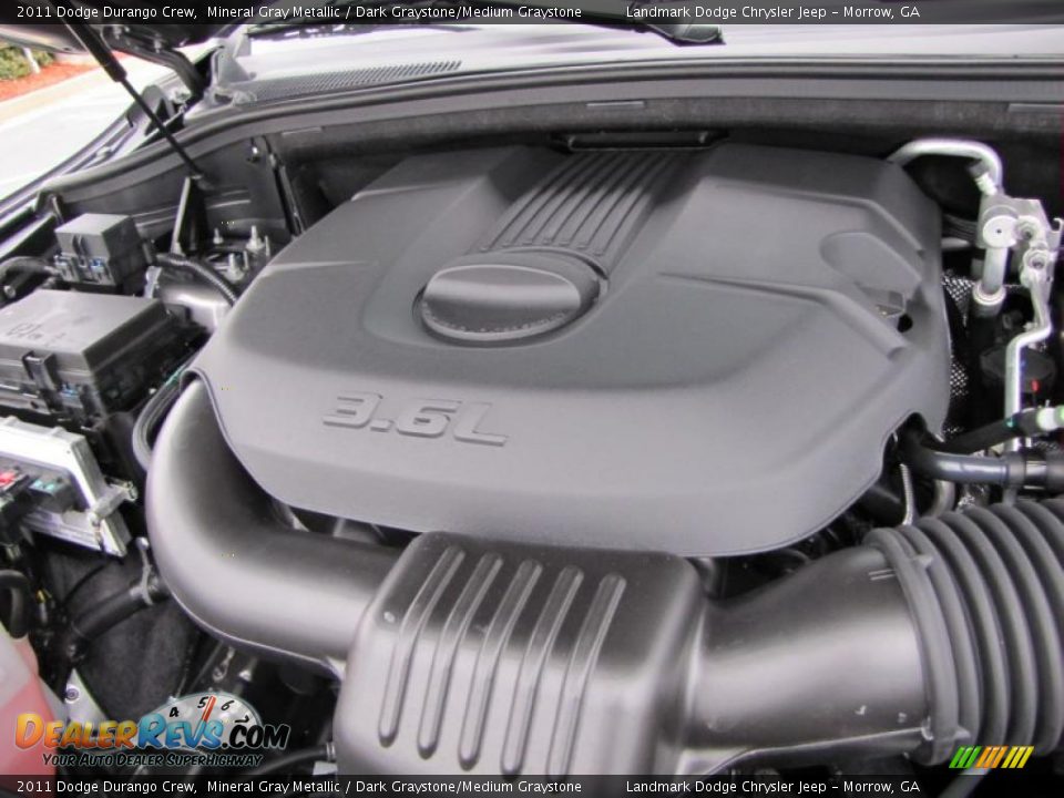 2011 Dodge Durango Crew 3.6 Liter DOHC 24-Valve VVT Pentastar V6 Engine Photo #14