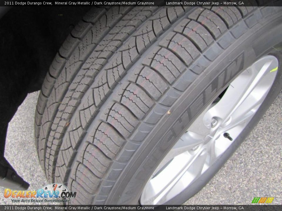 2011 Dodge Durango Crew Mineral Gray Metallic / Dark Graystone/Medium Graystone Photo #15