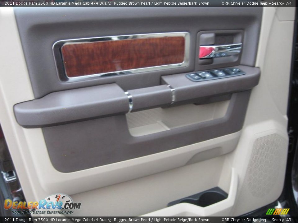 Door Panel of 2011 Dodge Ram 3500 HD Laramie Mega Cab 4x4 Dually Photo #12