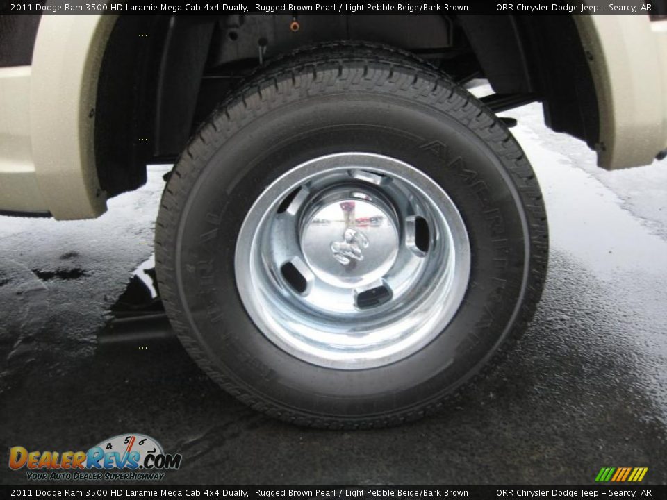 2011 Dodge Ram 3500 HD Laramie Mega Cab 4x4 Dually Wheel Photo #16