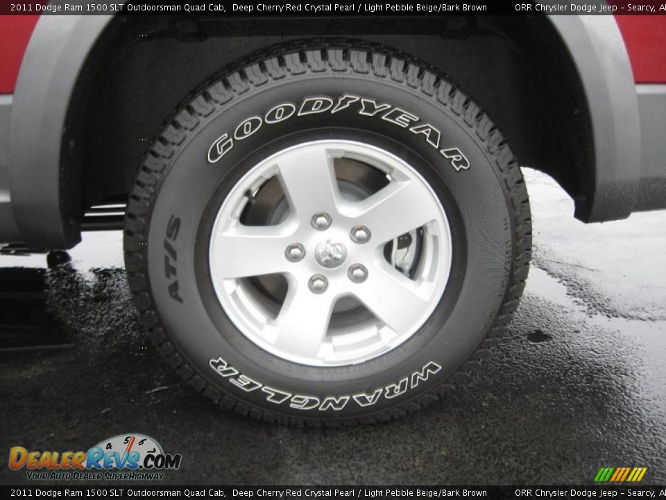 2011 Dodge Ram 1500 SLT Outdoorsman Quad Cab Wheel Photo #16