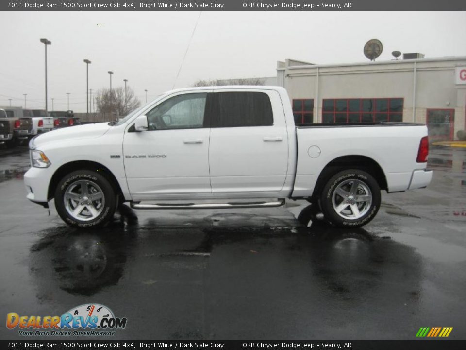 Bright White 2011 Dodge Ram 1500 Sport Crew Cab 4x4 Photo #8