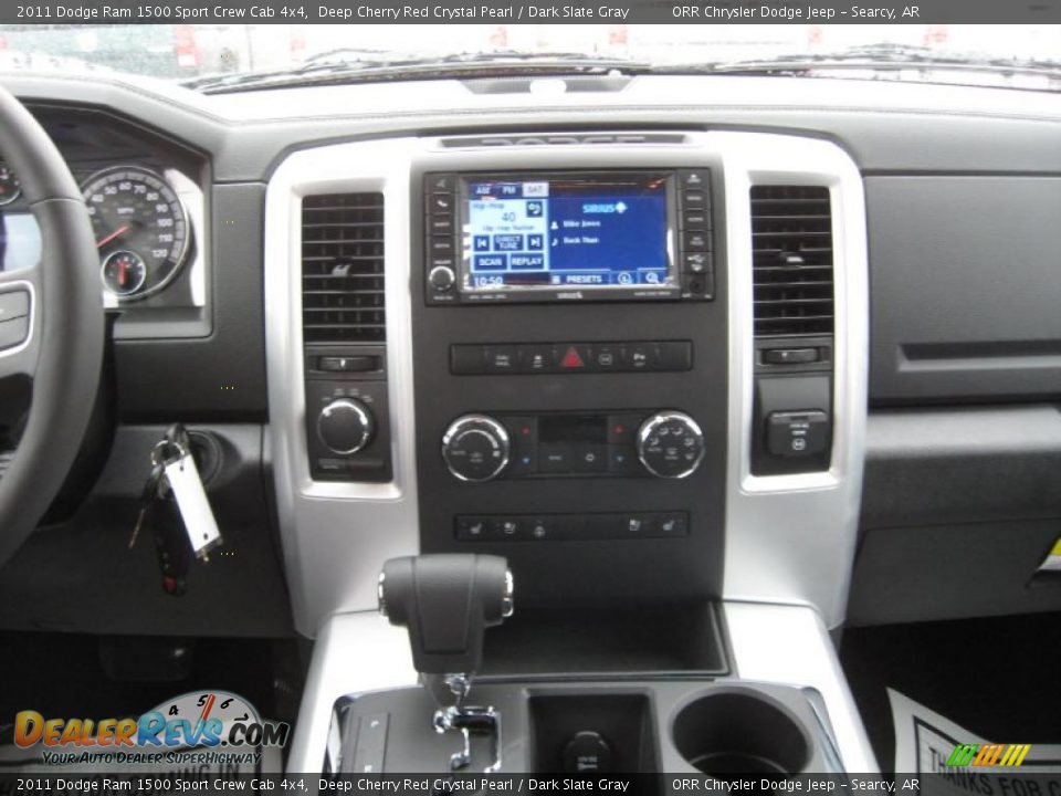 2011 Dodge Ram 1500 Sport Crew Cab 4x4 Deep Cherry Red Crystal Pearl / Dark Slate Gray Photo #10