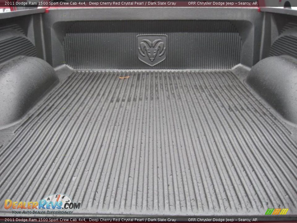 2011 Dodge Ram 1500 Sport Crew Cab 4x4 Deep Cherry Red Crystal Pearl / Dark Slate Gray Photo #15