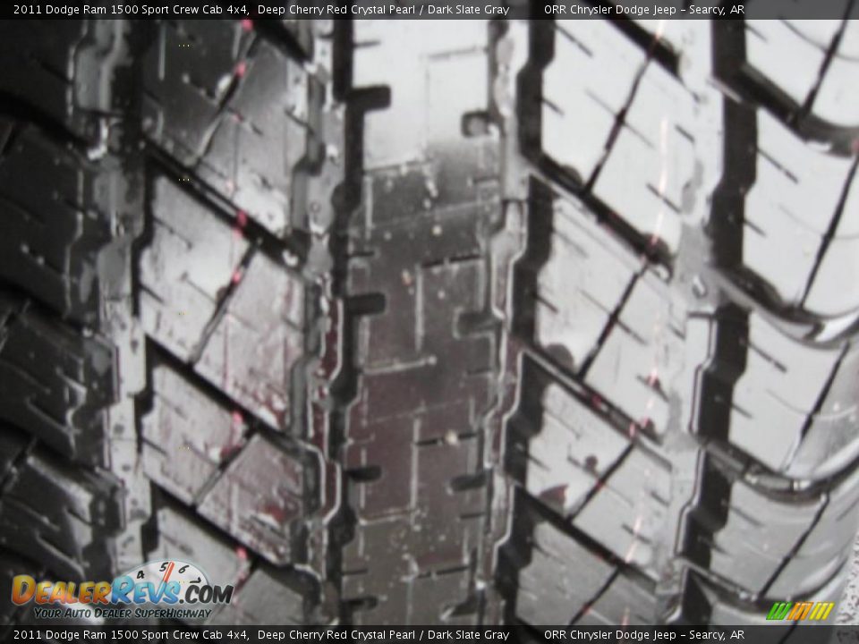 2011 Dodge Ram 1500 Sport Crew Cab 4x4 Deep Cherry Red Crystal Pearl / Dark Slate Gray Photo #17
