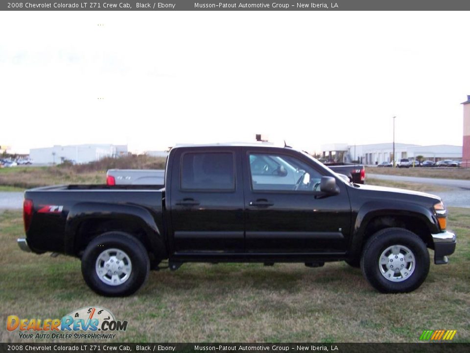 2008 Chevrolet Colorado LT Z71 Crew Cab Black / Ebony Photo #3