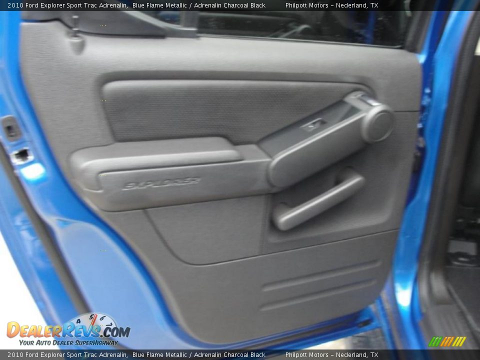 Door Panel of 2010 Ford Explorer Sport Trac Adrenalin Photo #32