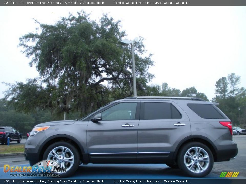 Sterling Grey Metallic 2011 Ford Explorer Limited Photo #2