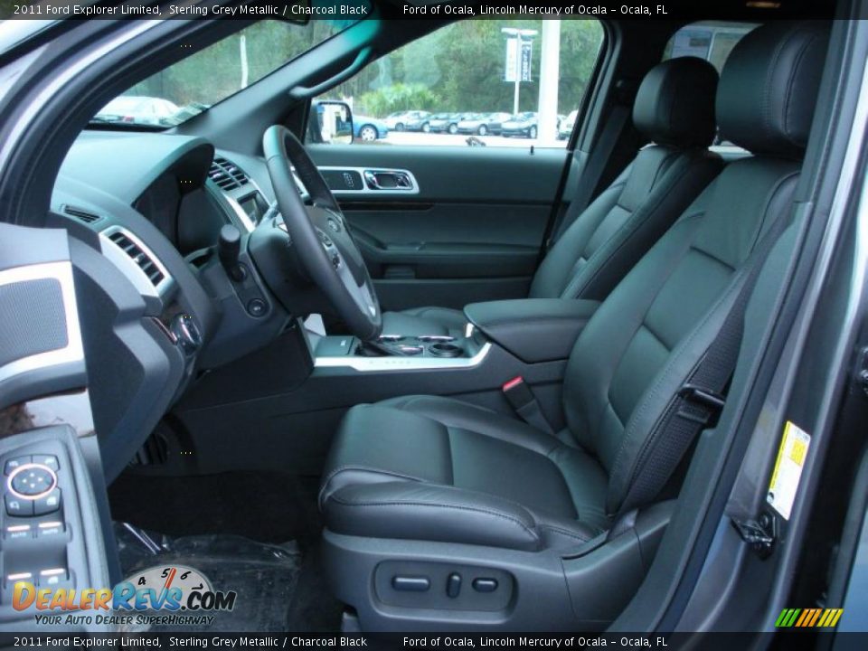 Charcoal Black Interior - 2011 Ford Explorer Limited Photo #5