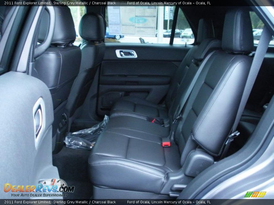 Charcoal Black Interior - 2011 Ford Explorer Limited Photo #6