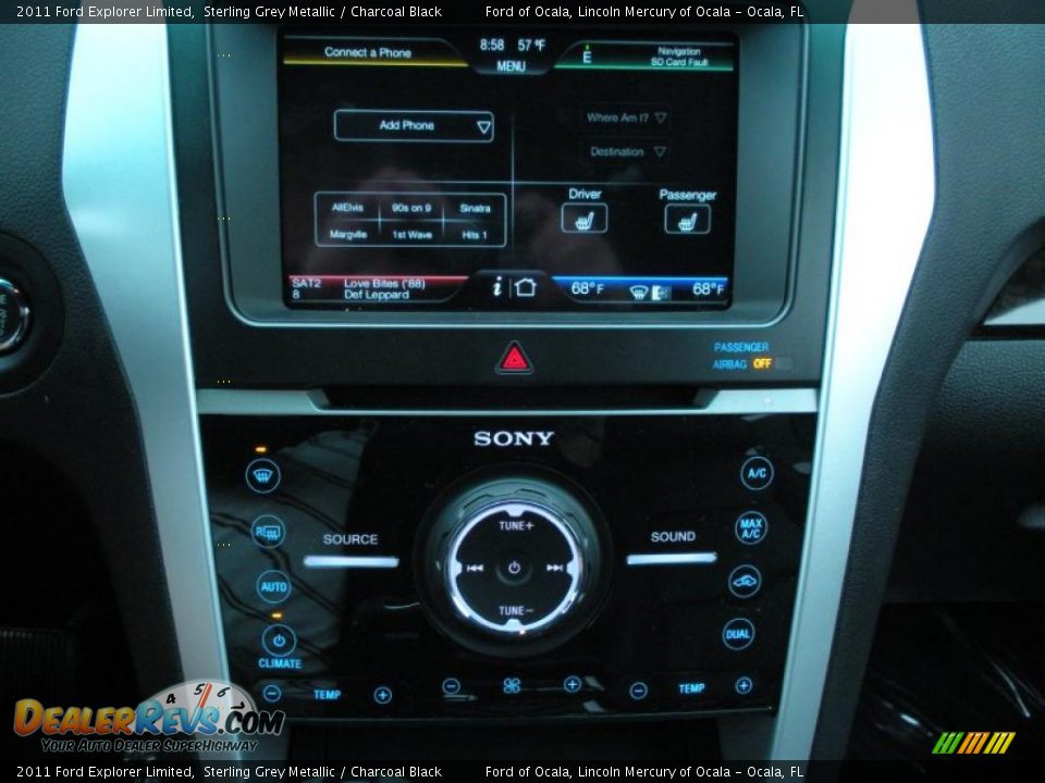 Controls of 2011 Ford Explorer Limited Photo #11