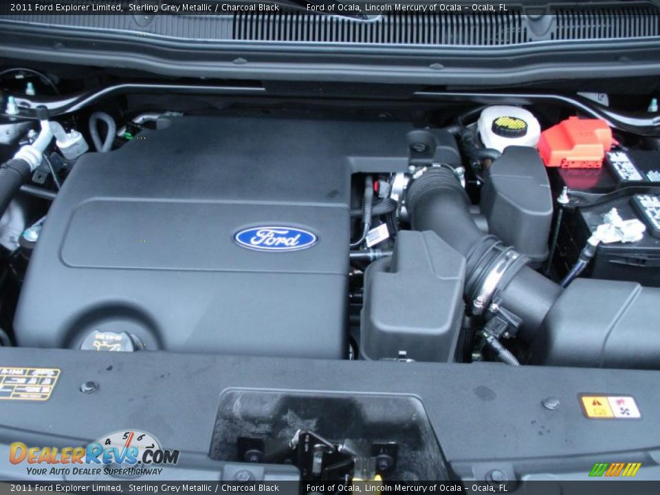 2011 Ford Explorer Limited 3.5 Liter DOHC 24-Valve TiVCT V6 Engine Photo #14