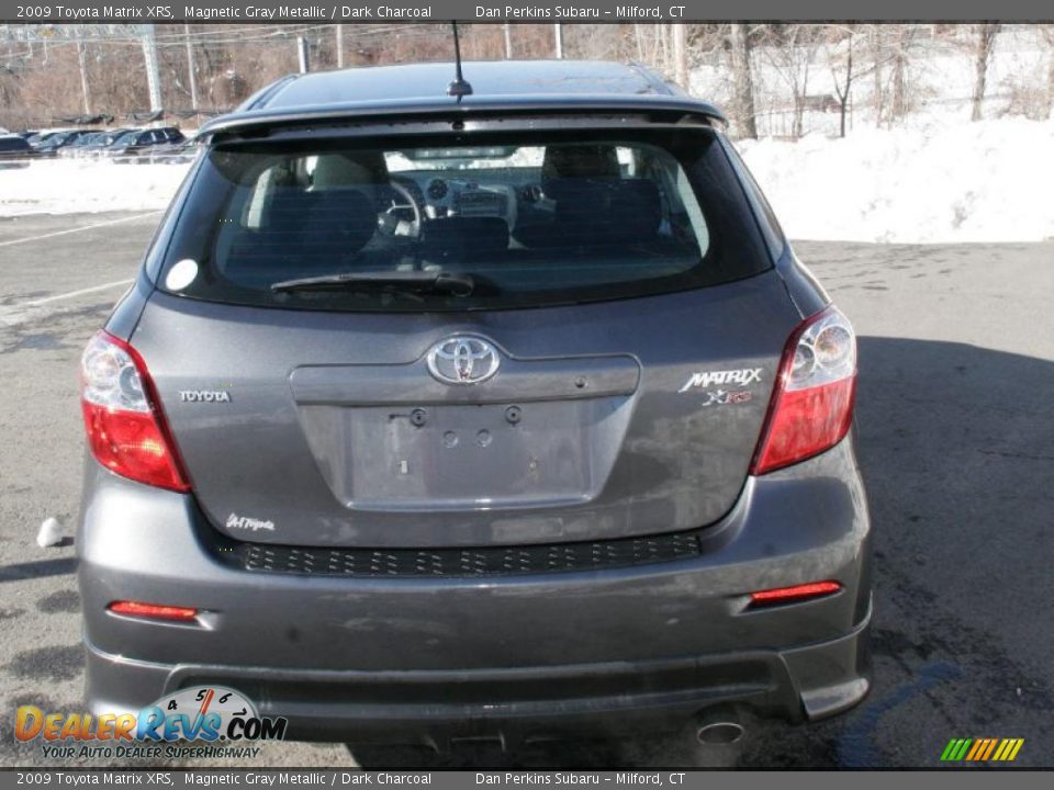 2009 Toyota Matrix XRS Magnetic Gray Metallic / Dark Charcoal Photo #6