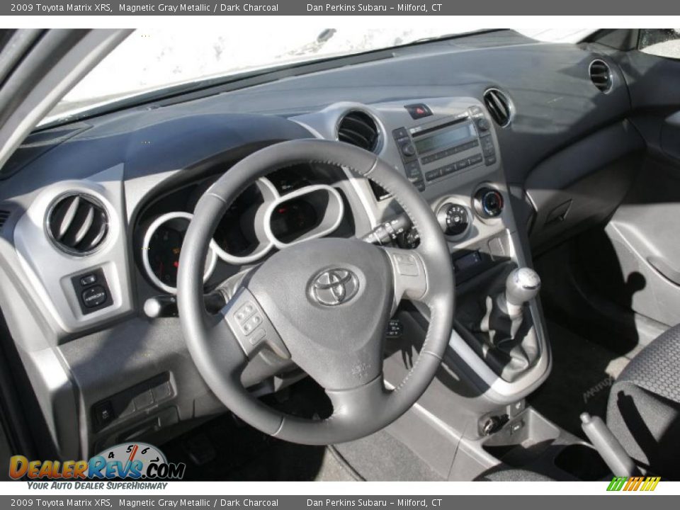 Dark Charcoal Interior - 2009 Toyota Matrix XRS Photo #14