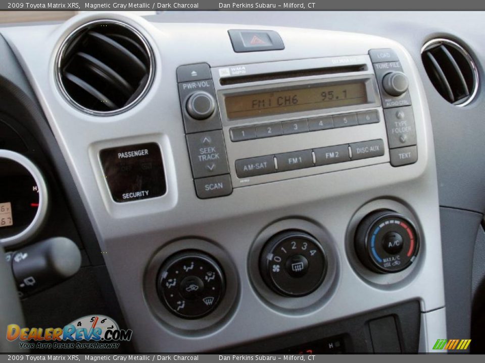 2009 Toyota Matrix XRS Magnetic Gray Metallic / Dark Charcoal Photo #24