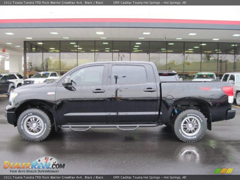 Black 2011 Toyota Tundra TRD Rock Warrior CrewMax 4x4 Photo #2