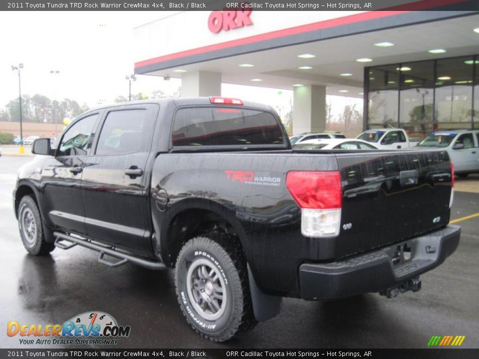 Black 2011 Toyota Tundra TRD Rock Warrior CrewMax 4x4 Photo #3