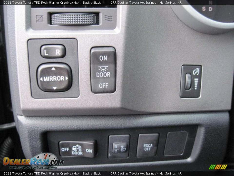 Controls of 2011 Toyota Tundra TRD Rock Warrior CrewMax 4x4 Photo #11