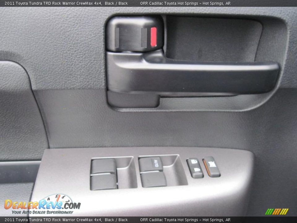 2011 Toyota Tundra TRD Rock Warrior CrewMax 4x4 Black / Black Photo #12