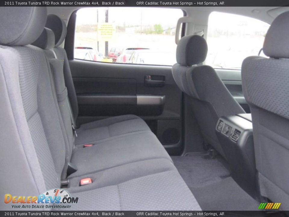2011 Toyota Tundra TRD Rock Warrior CrewMax 4x4 Black / Black Photo #14