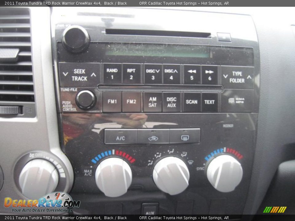 2011 Toyota Tundra TRD Rock Warrior CrewMax 4x4 Black / Black Photo #17